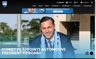 Sydneyfc.com Screenshot 2024-06-27 23:30:04