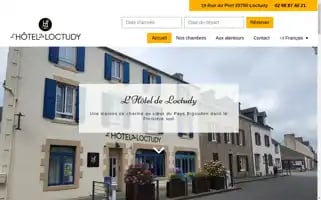 Lhoteldeloctudy.com Screenshot 2024-04-15 10:47:08