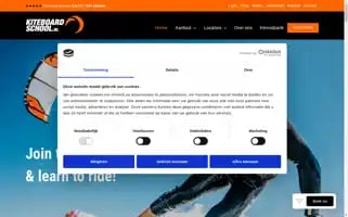 Kiteboardschool.nl Screenshot 2024-06-14 14:05:27