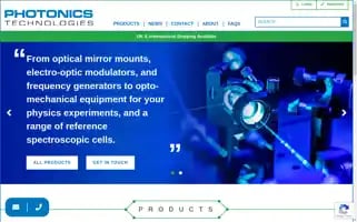 Photonicstechnologies.com Screenshot 2024-06-12 17:38:36