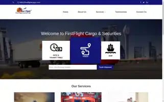 Firstflightcargo.com Screenshot 2024-04-17 16:55:08