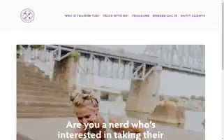 Tabthetravelingtrainer.com Screenshot 2024-04-23 22:17:28