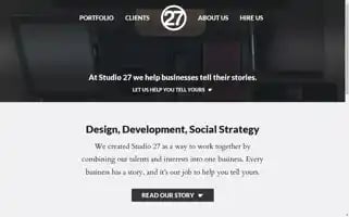 Studio27indy.com Screenshot 2024-07-04 21:42:46