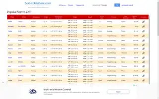 Servodatabase.com Screenshot 2024-05-16 16:46:09