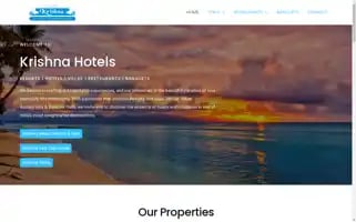 Krishnahotels.net Screenshot 2024-04-26 20:24:29