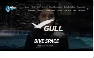 Divespaceshop.com Screenshot 2024-07-09 15:41:45