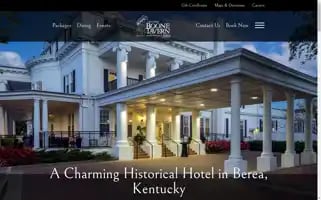 Boonetavernhotel.com Screenshot 2024-04-17 07:19:25