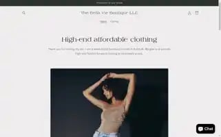 Thebellavieboutique.com Screenshot 2024-05-04 15:48:59