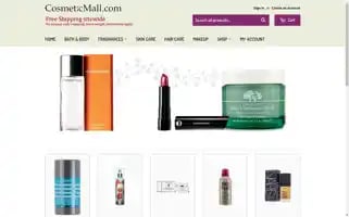 Cosmeticmall.com Screenshot 2024-05-05 03:51:05