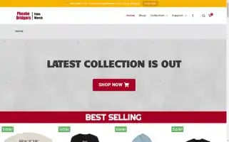 Phoebebridgersmerchandise.shop Screenshot 2024-05-21 19:08:44