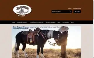 Buckarooleather.com Screenshot 2024-07-01 02:52:32