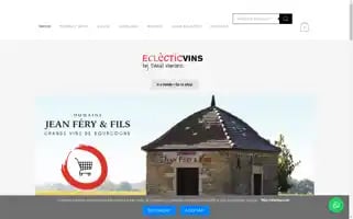 Eclecticvins.com Screenshot 2024-06-30 11:38:19