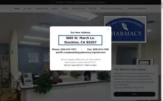 Pacificcompounding.com Screenshot 2024-07-01 10:33:24