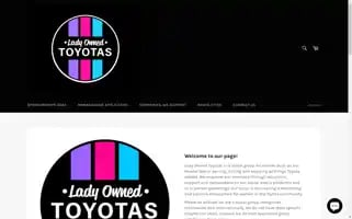 Ladyownedtoyotas.com Screenshot 2024-07-04 04:03:45