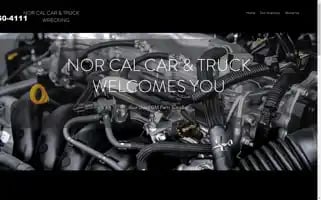 Norcalautowrecking.com Screenshot 2024-07-06 20:05:34