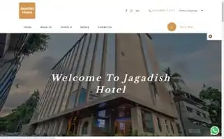 Jagadishhotels.com Screenshot 2024-04-26 04:21:05