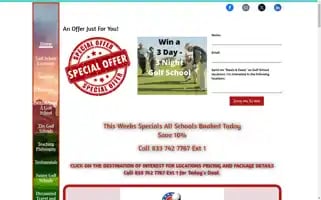 Golfschoolvacations.golf Screenshot 2024-04-25 13:27:22