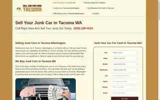 Sellcarforcashtacoma.com Screenshot 2024-05-16 16:38:34