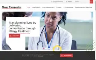 Allergytherapeutics.nl Screenshot 2024-06-30 17:13:14
