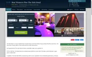 Thehubhotelmilan.com Screenshot 2024-04-17 09:23:55