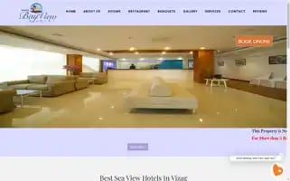 Bayviewhotelvizag.com Screenshot 2024-04-24 06:00:50