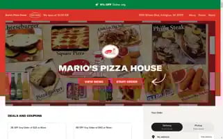 Mariospizzahousemenu.com Screenshot 2024-05-16 06:53:40