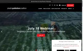 Plasticpollutioncoalition.org Screenshot 2024-06-13 08:51:52