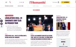 Humanite.fr Screenshot 2024-07-01 05:40:52