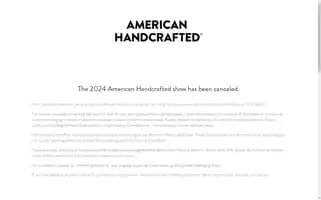 Americanhandcraftedshow.com Screenshot 2024-06-30 12:25:59