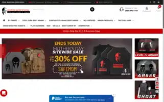 Spartanarmorsystems.com Screenshot 2024-05-14 00:55:55