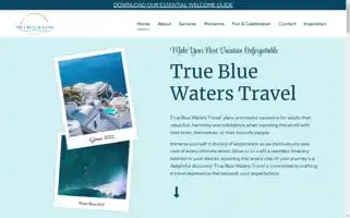 Truebluewaterstravel.com Screenshot 2024-04-14 12:56:58