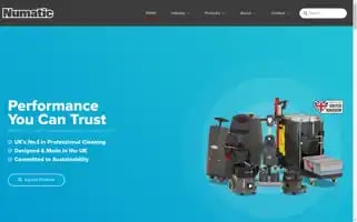 Numatic.com Screenshot 2024-06-16 12:40:15