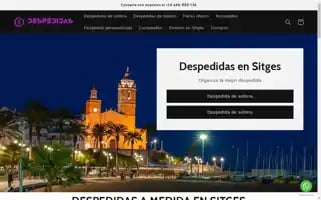 Despedidasensitges.com Screenshot 2024-04-27 06:25:09