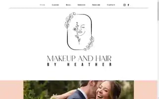Makeupandhairbyheather.com Screenshot 2024-05-16 06:40:49