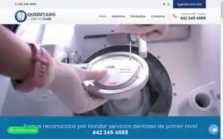 Queretarodentallab.com Screenshot 2024-07-08 10:19:00