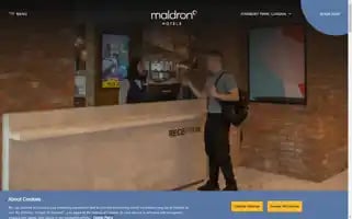 Maldronhotelfinsburypark.com Screenshot 2024-04-26 11:47:04