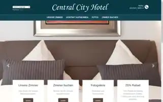 Central-city-hotel.de Screenshot 2024-04-15 16:01:06