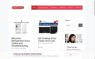Finderrorcode.com Screenshot 2024-05-09 17:14:36