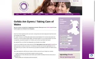 Careforumwales.co.uk Screenshot 2024-07-05 09:18:33