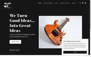 Conklinguitars.com Screenshot 2024-07-07 03:21:47