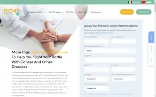 Immunitytherapycenter.com Screenshot 2024-07-01 08:14:49