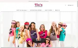 Tiasdancewear.com Screenshot 2024-05-14 12:16:14