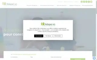 Adapei45.asso.fr Screenshot 2024-07-04 03:47:37