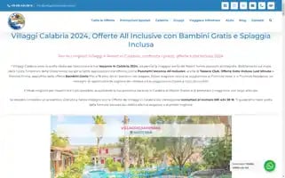 Villaggihotelcalabria.com Screenshot 2024-04-24 05:46:49