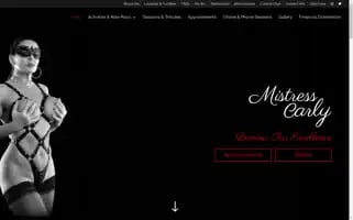 Mistresscarly.co.uk Screenshot 2024-07-05 17:29:34