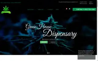 Greenhousedispensary.store Screenshot 2024-06-12 14:39:30
