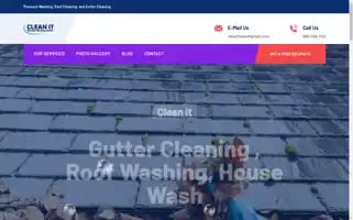 Cleanitpressurewashingservice.com Screenshot 2024-05-18 08:36:18