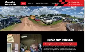 Hilltopautowrecking.com Screenshot 2024-06-16 03:44:49