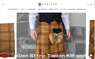 Utkilts.com Screenshot 2024-05-14 19:47:48
