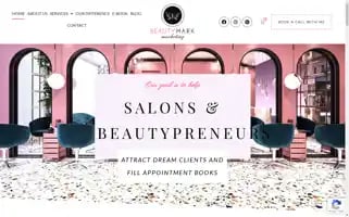 Beautymarkmarketing.com Screenshot 2024-05-08 17:38:25